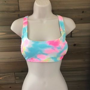 🦋 Tie Dye Swim Top